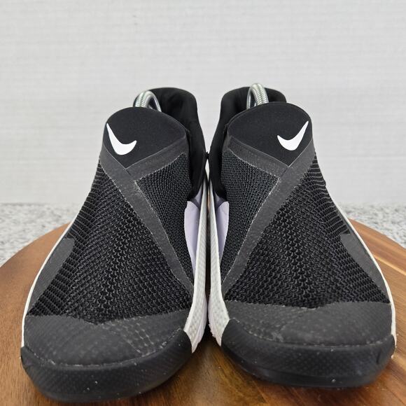 Nike Go FlyEase Easy Slip On Black White Hands Free Daily Sneaker Womens 9.5 - Picture 7 of 15